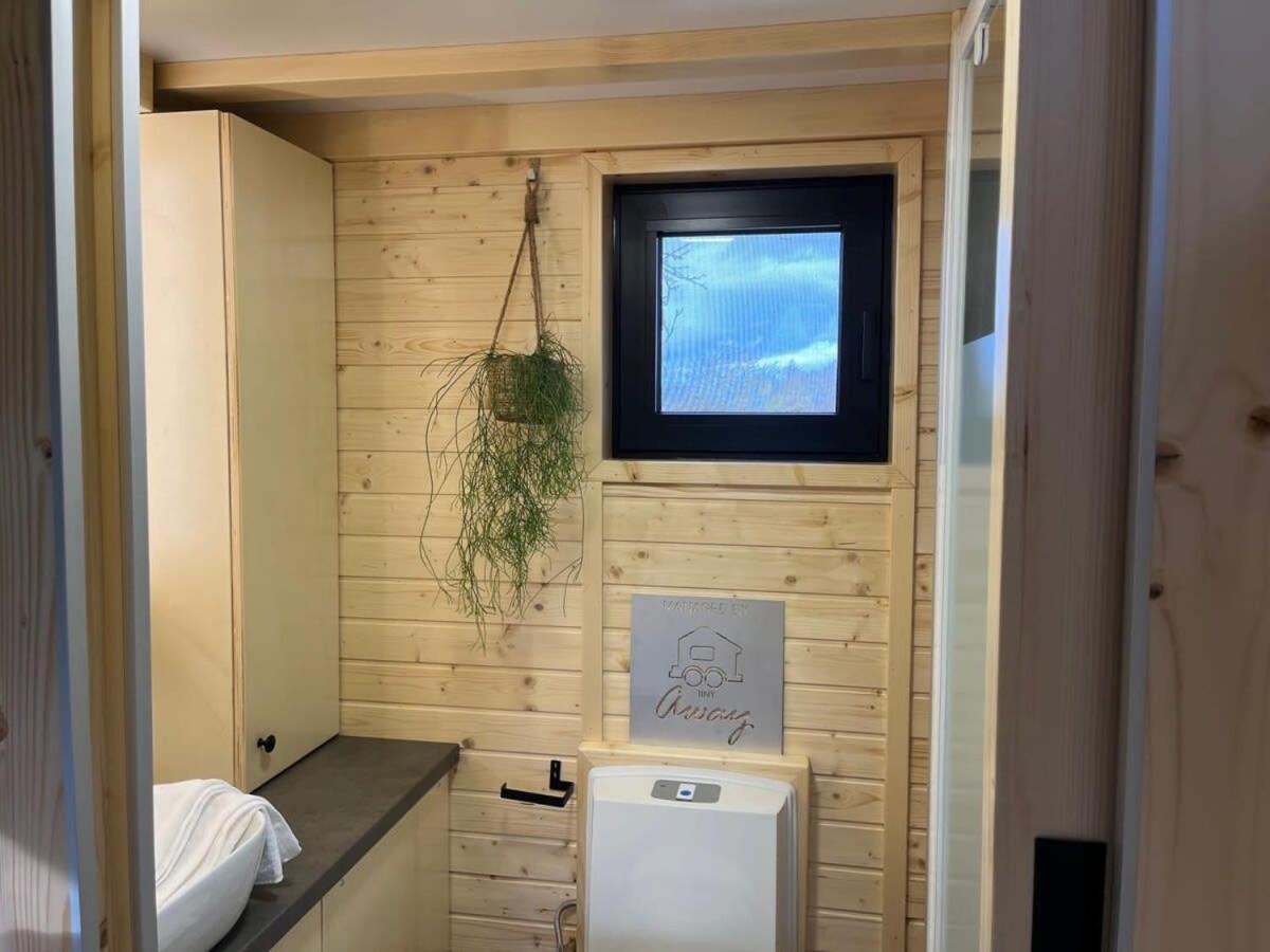 Lisi Grun Tiny House By Tiny Away Villa Sattledt Exteriör bild
