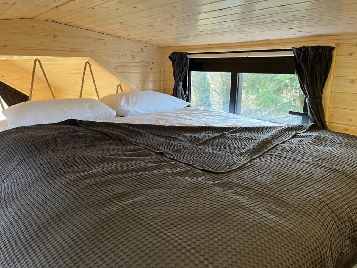 Lisi Grun Tiny House By Tiny Away Villa Sattledt Exteriör bild